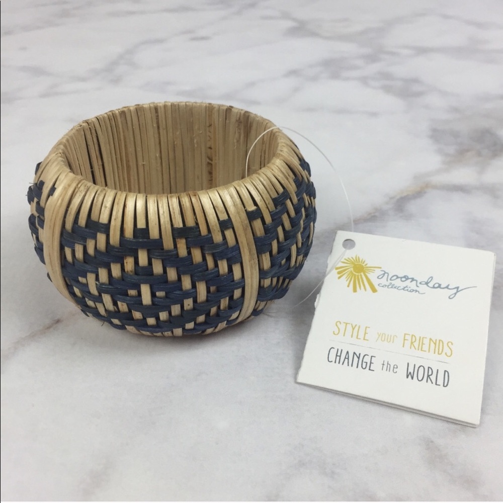 Noonday Collection Bamboo Mesh Bangle